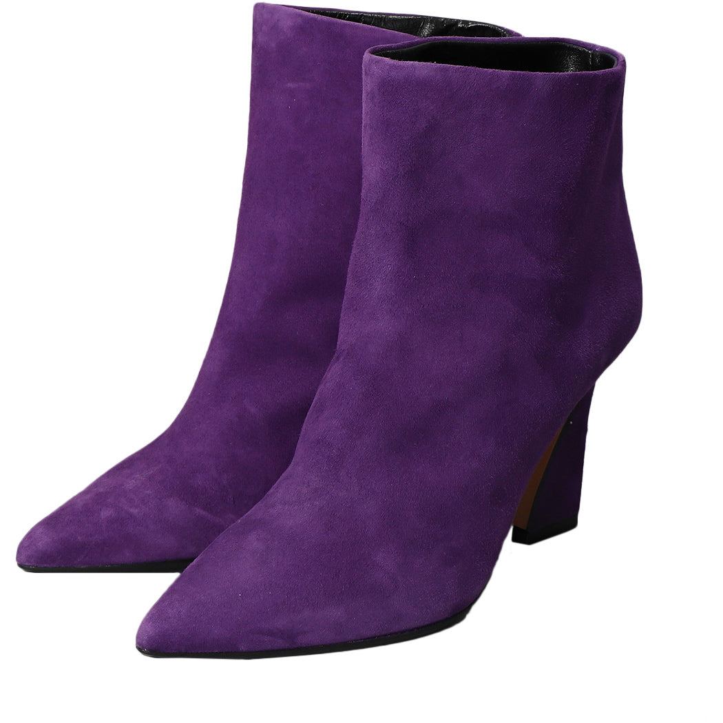 ANNA F. Stivaletti Décolleté Camoscio Donna Viola 9697 VIOLA 
