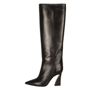 ANNA F. Stivale Décolleté Con Tacco Donna Nero 9856 NERO 
