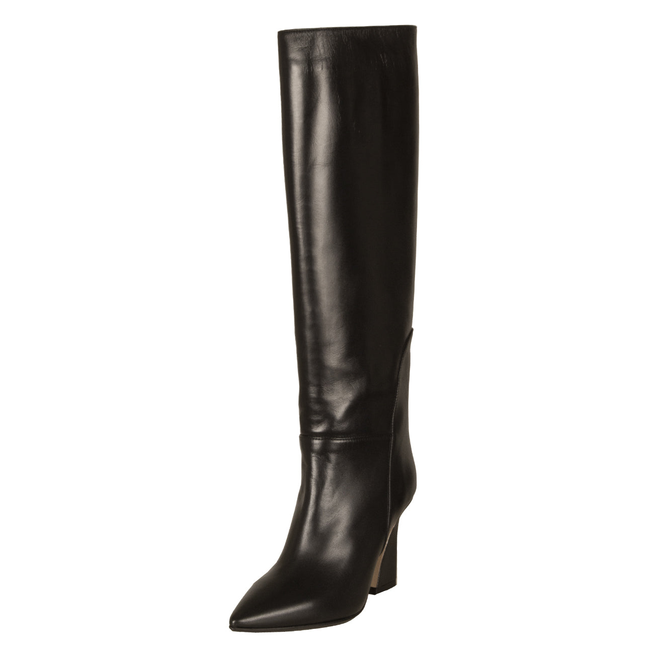 ANNA F. Stivale Décolleté Con Tacco Donna Nero 9856 NERO 