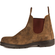 BLUNDSTONE FOOTWEAR Stivaletti Chelsea In Pelle Uomo Rustic Brown 222M585 585 RUSTIC BROWN 