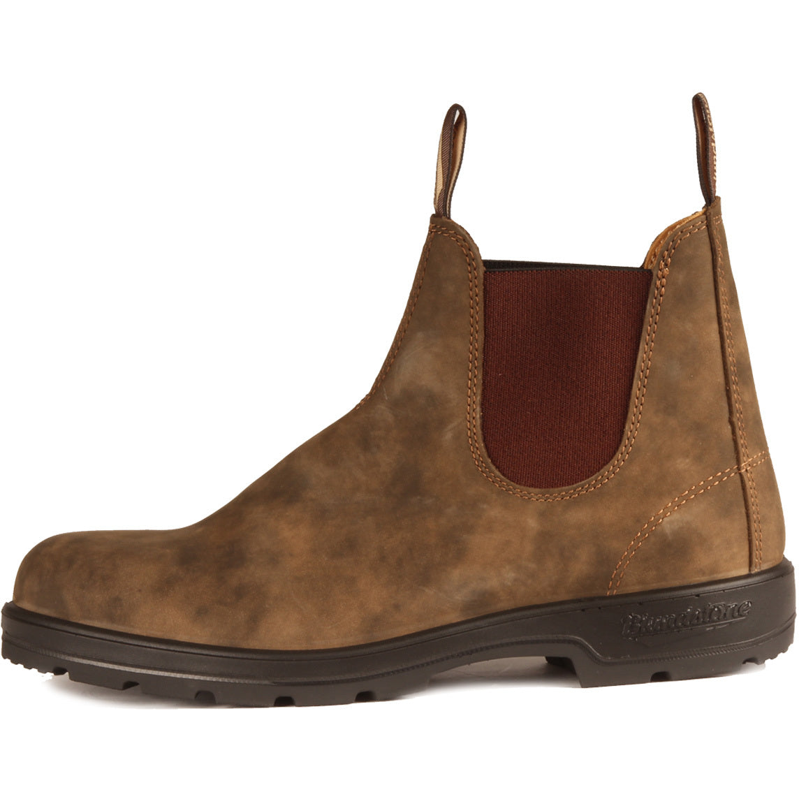 BLUNDSTONE FOOTWEAR Stivaletti Chelsea In Pelle Uomo Rustic Brown 222M585 585 RUSTIC BROWN 