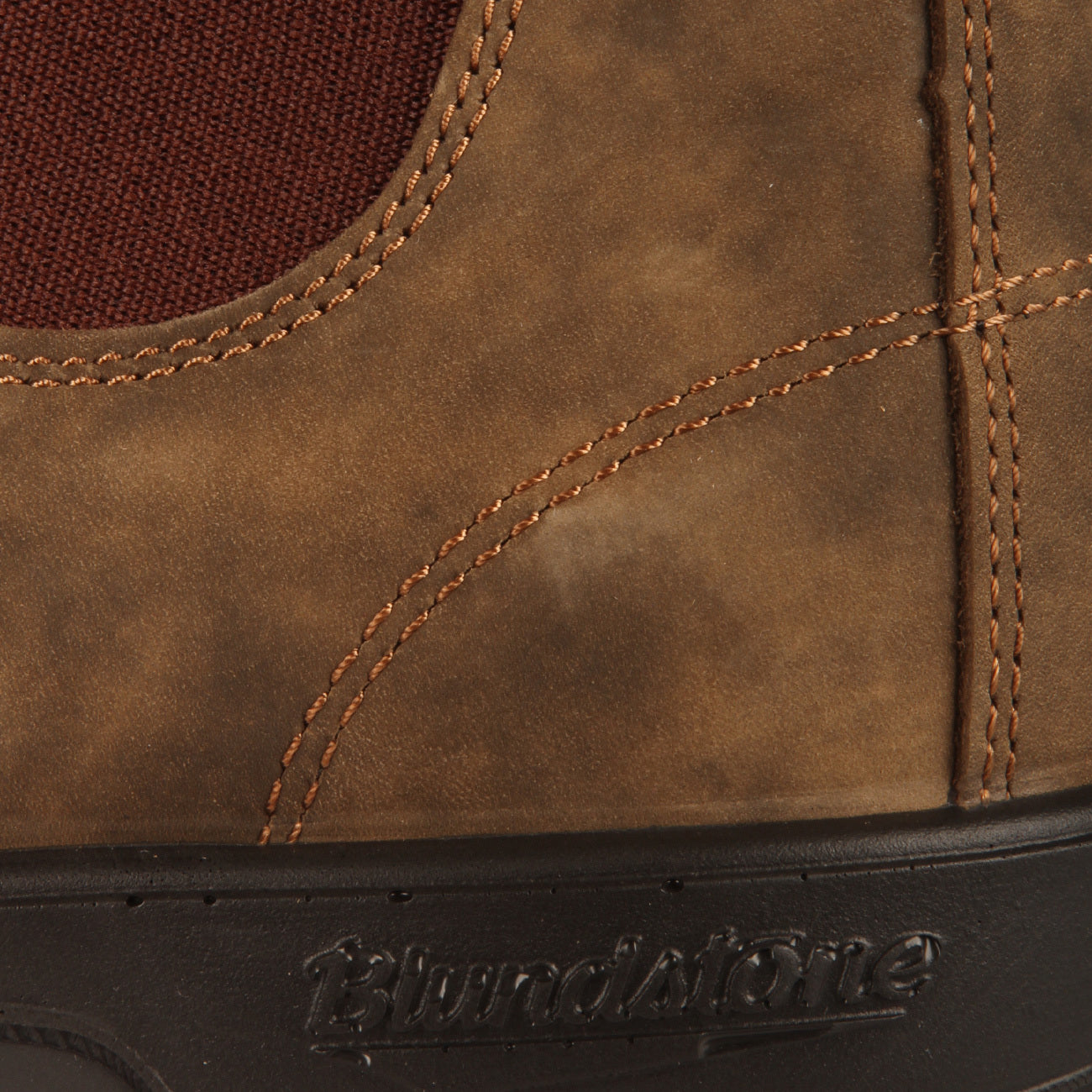 BLUNDSTONE FOOTWEAR Stivaletti Chelsea In Pelle Uomo Rustic Brown 222M585 585 RUSTIC BROWN 