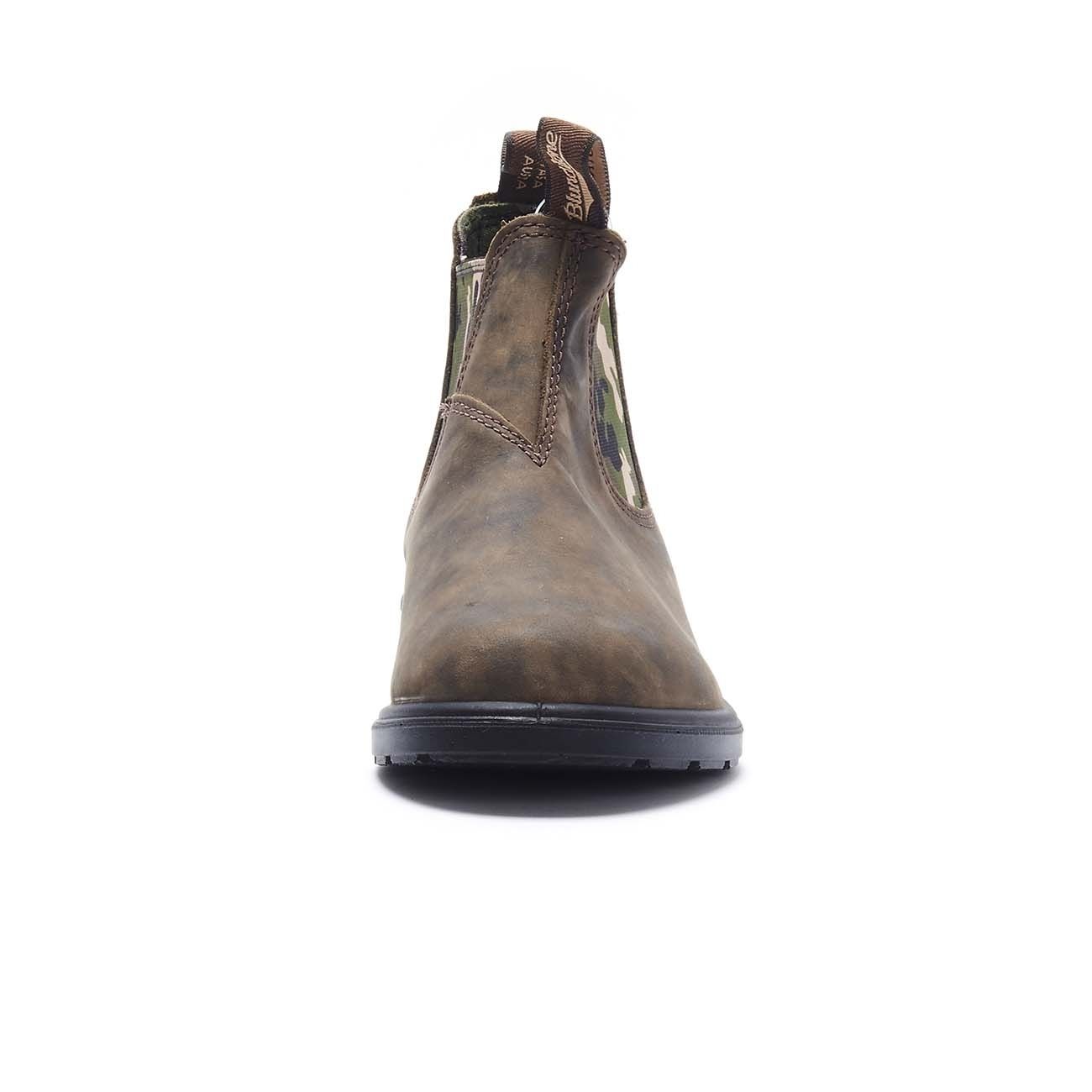 BLUNDSTONE FOOTWEAR El Side Boot Rustic Bambino Brown Camouflage BCCAL0430/1640 BRWNCAMO 