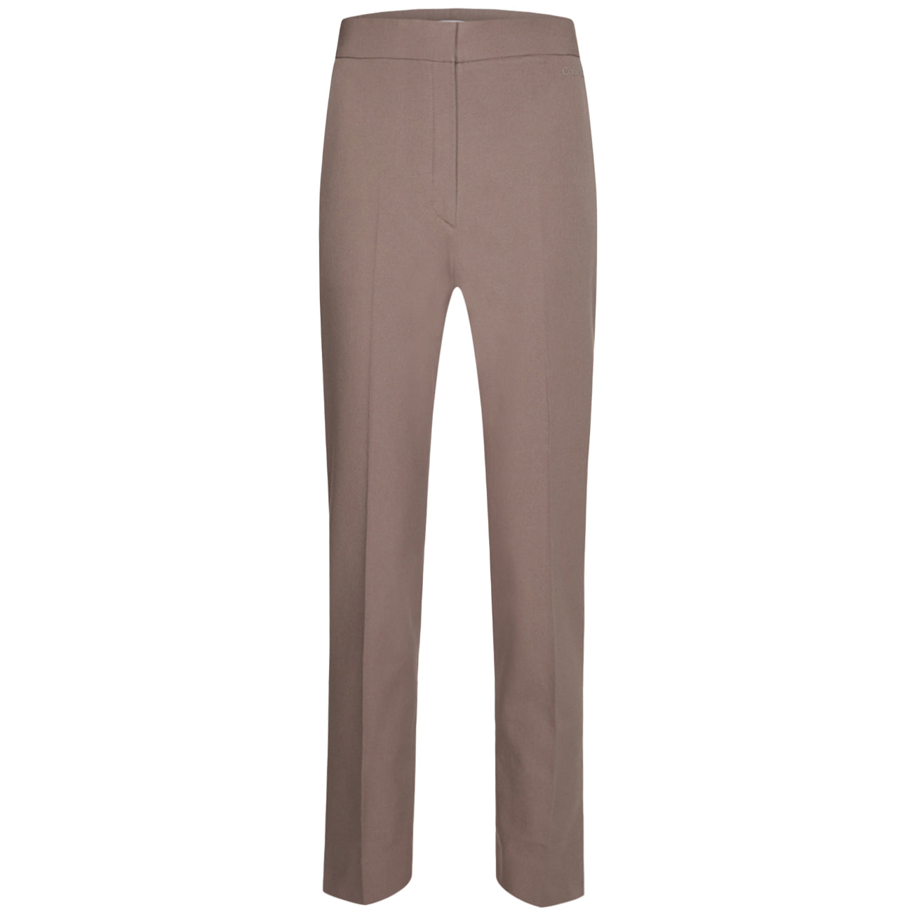 CALVIN KLEIN Pantaloni Sigaretta Stretch Gabardine Donna Desert Brown K20K203774 GZE DESERT BROWN 