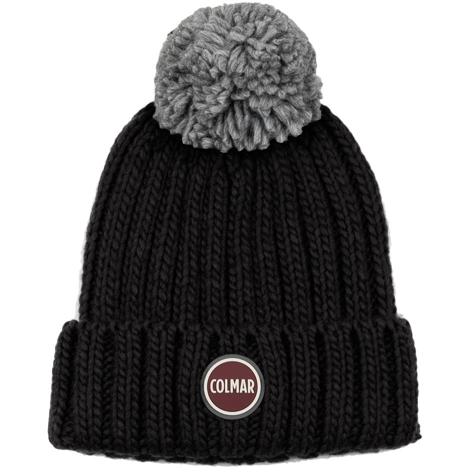 COLMAR ORIGINALS Cappello Box Misto Lana Uomo Nerografite Melange 5016/3RZ 99 NERO/GRAFITE MELANGE 
