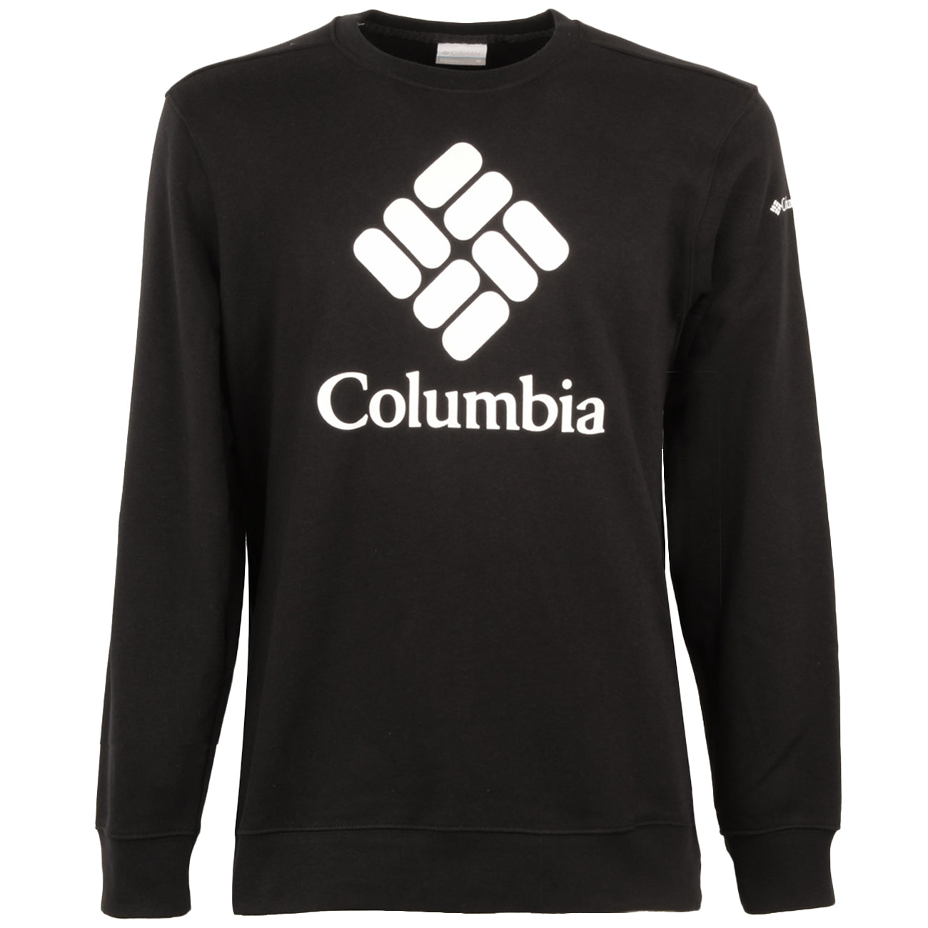COLUMBIA Felpa Treck Logo Uomo Nero 1957933 017 BLACK 