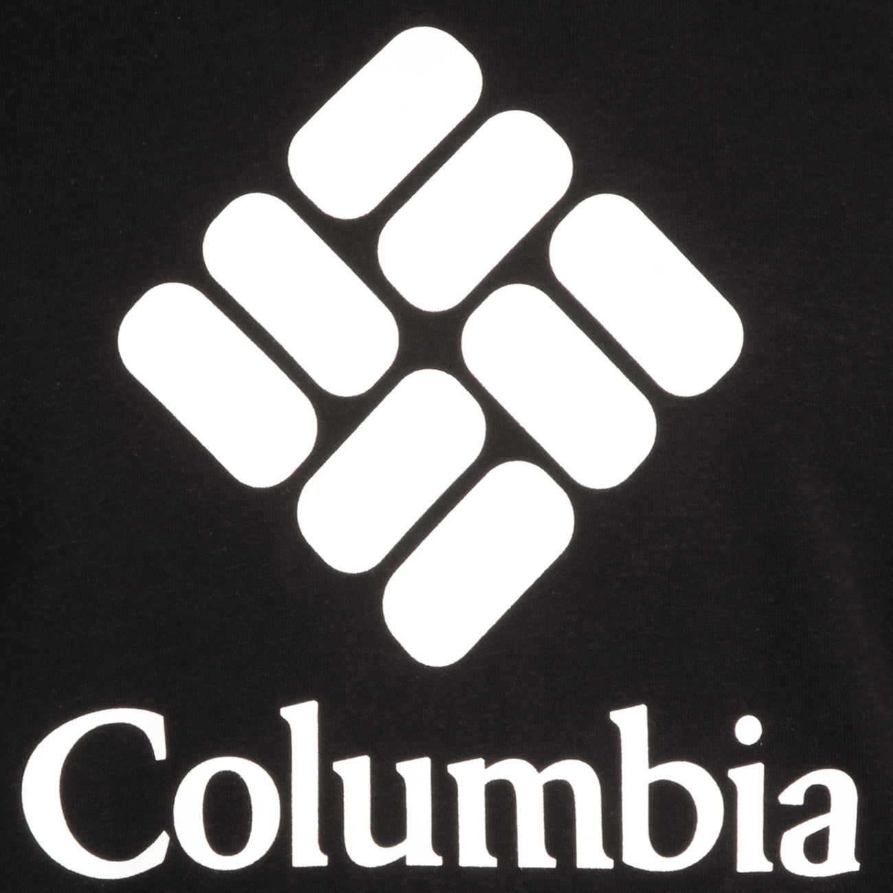 COLUMBIA Felpa Treck Logo Uomo Nero 1957933 017 BLACK 