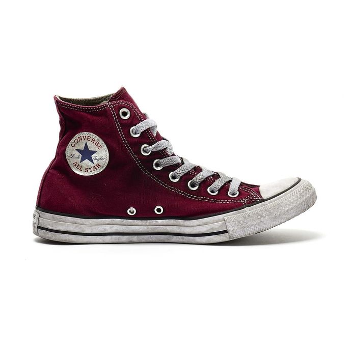 CONVERSE Sneakers Ctas Canvas Limited Edition Hi Donna Maroon Black White 160152C MAROON/BLACK/WHITE 