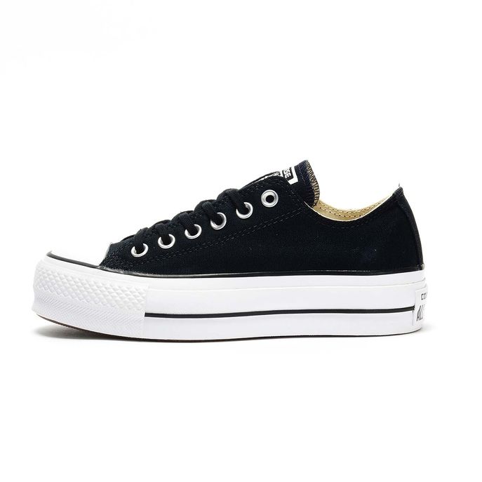 CONVERSE Sneakers Ctas Lift Ox Donna Black White 560250C BLACK/WHITE/WHITE 
