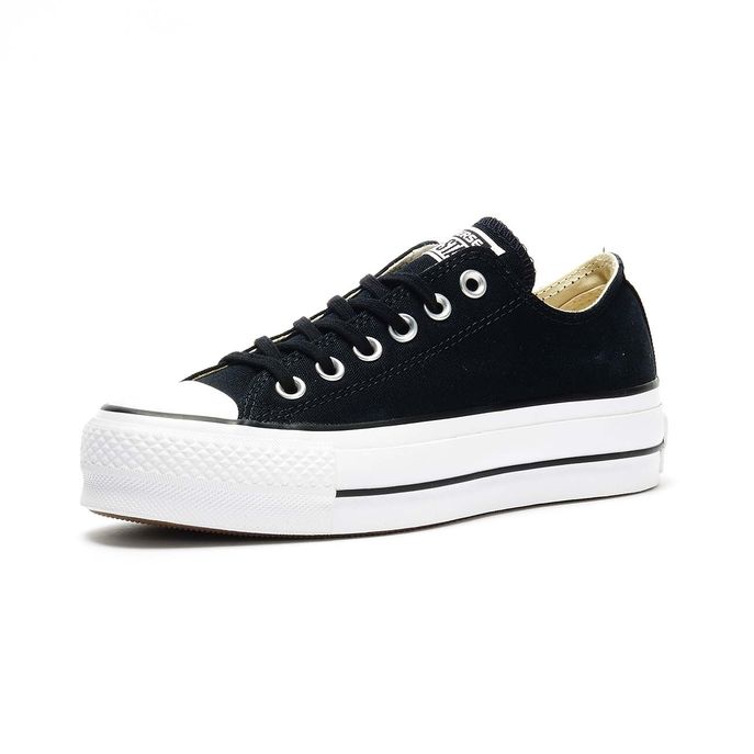 CONVERSE Sneakers Ctas Lift Ox Donna Black White 560250C BLACK/WHITE/WHITE 