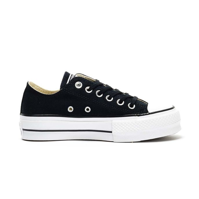CONVERSE Sneakers Ctas Lift Ox Donna Black White 560250C BLACK/WHITE/WHITE 