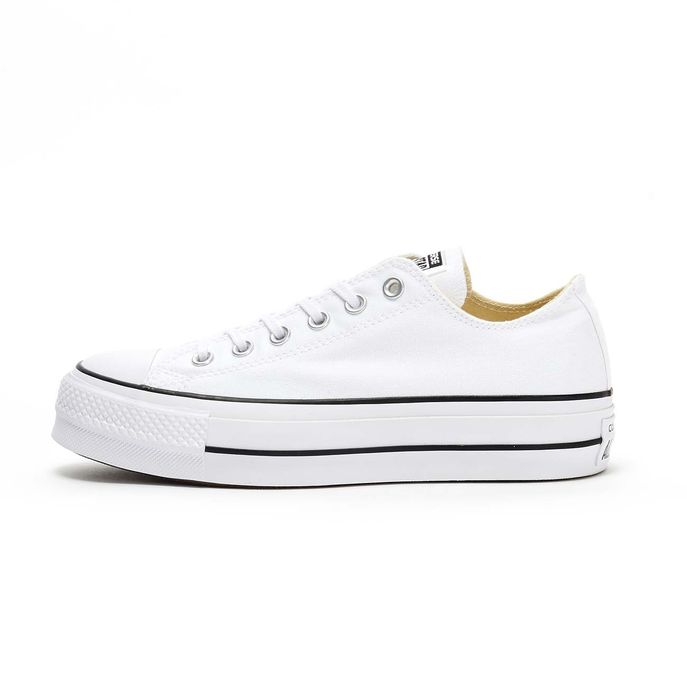 CONVERSE Sneakers Ctas Lift Ox Donna White Black 560251C WHITE/BLACK/WHITE 