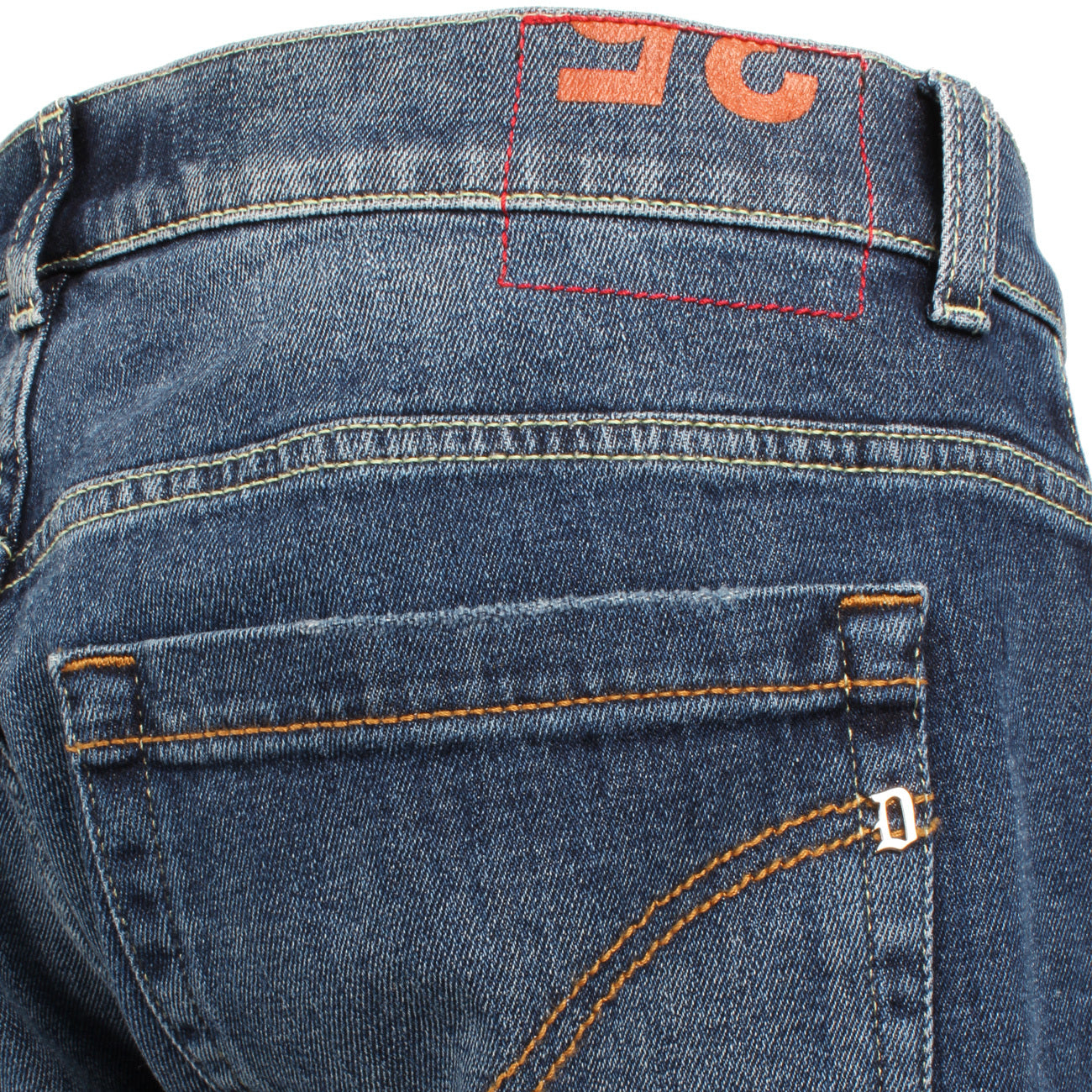 DONDUP Jeans George Effetto Fermo Uomo Blu UP232 DS0229U DI4 800 BLU 