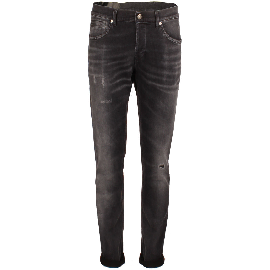 DONDUP Jeans George Con Rammendi UP232 DSE249U DI8 999 NERO 