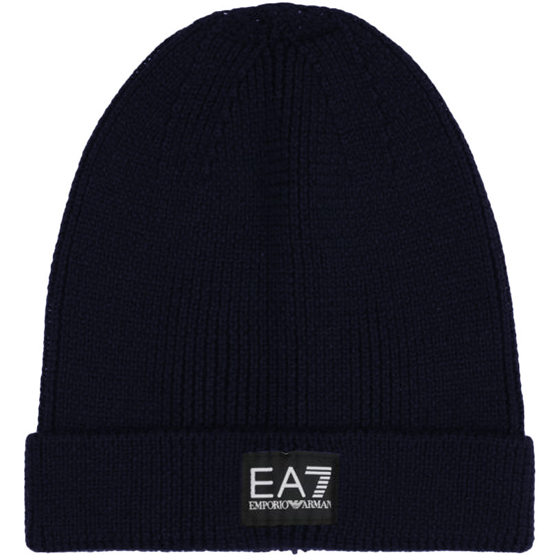 EA7 Cappello Con Logo Unisex Blu 2446592F300 31935 BLUE 