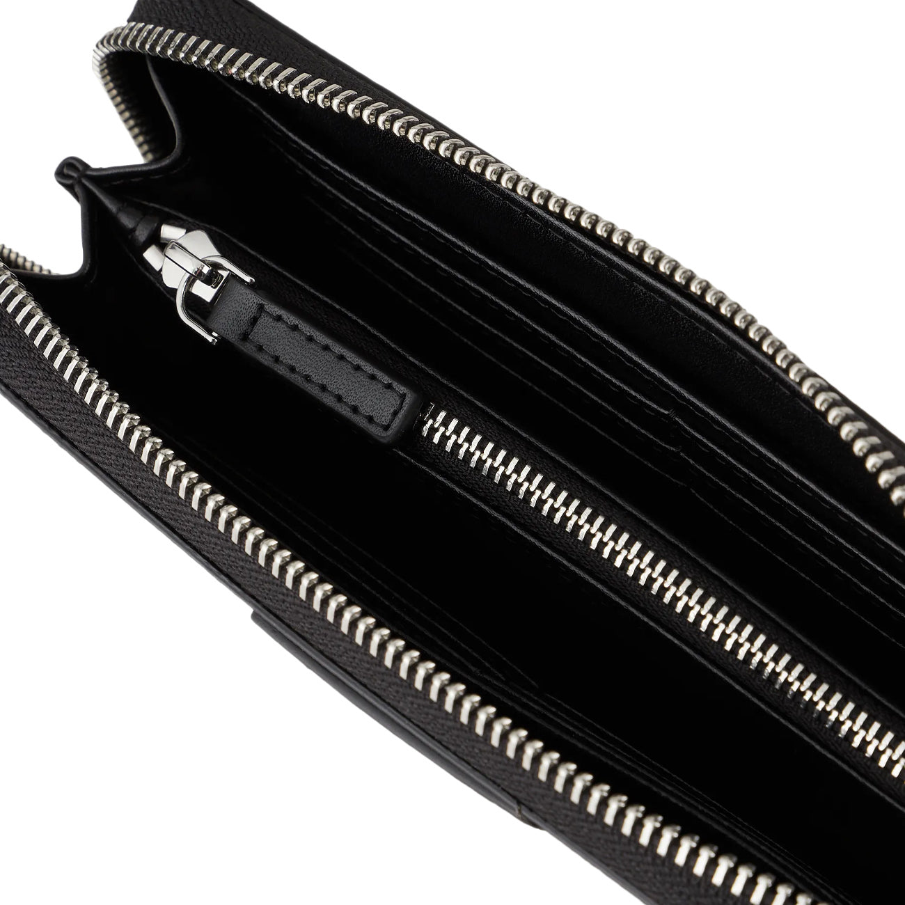 EMPORIO ARMANI Portafoglio Grande Zip Around Donna Nero Y3H168Y413E 80001 NERO 
