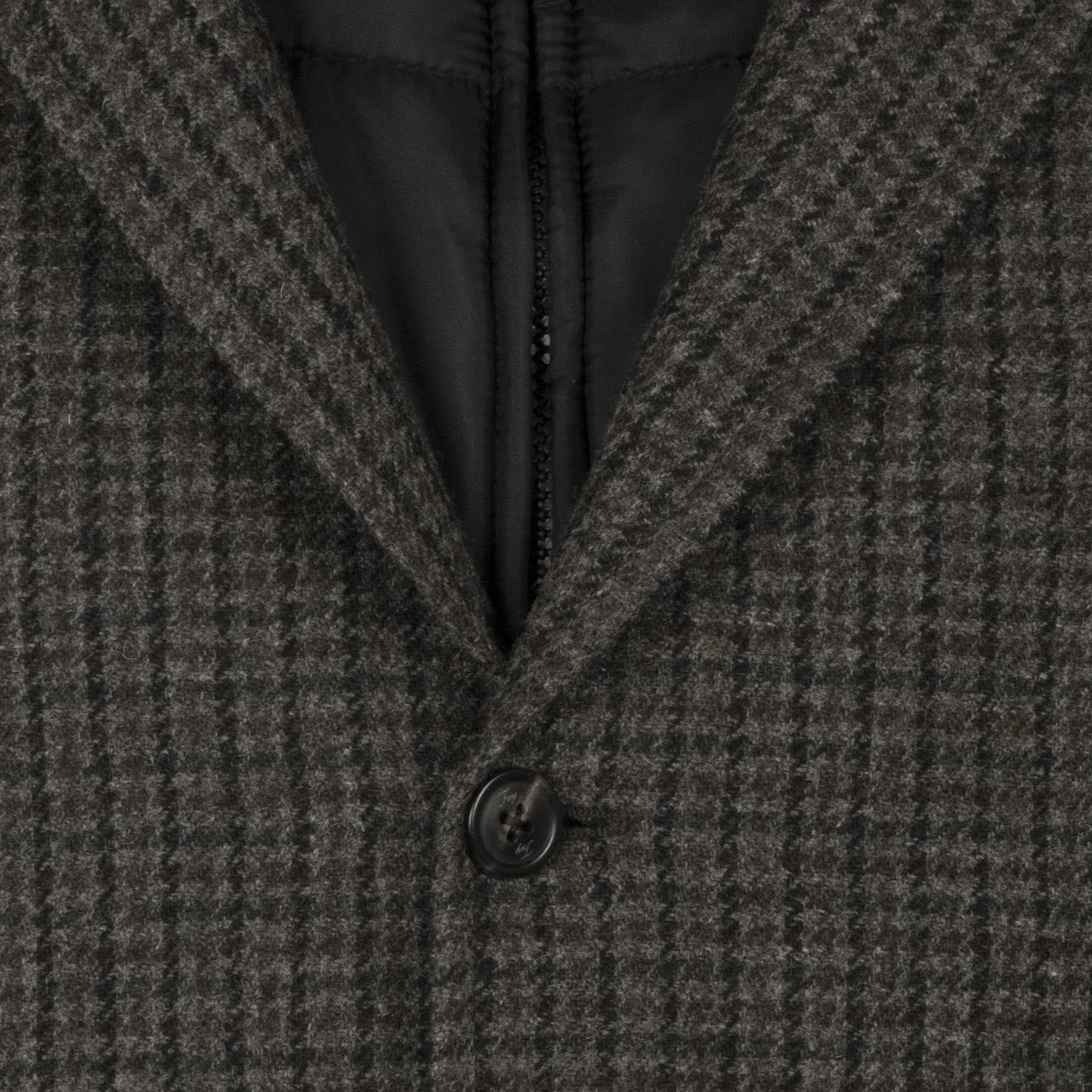 FAY Giacca Pied De Puole E Gilet Uomo Grigio NHM75271120HA Q4361 GRIGIO 