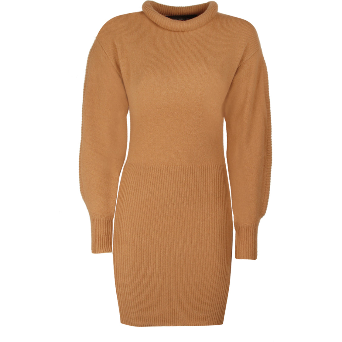 FEDERICA TOSI Abito Corto In Lana Donna Cammello FTI22AK0080XXXXXX 0013 CAMMELLO 