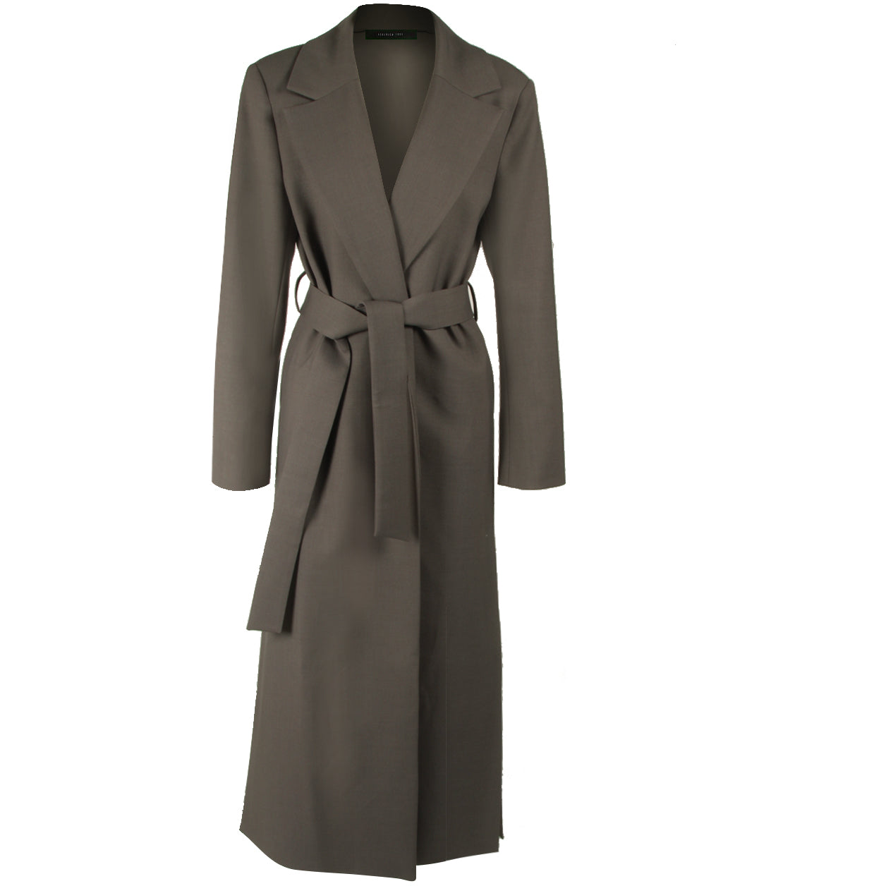 FEDERICA TOSI Capotto Lungo Collo Rever Donna Salvia FTI22CP1100GA0034 0600 SALVIA 