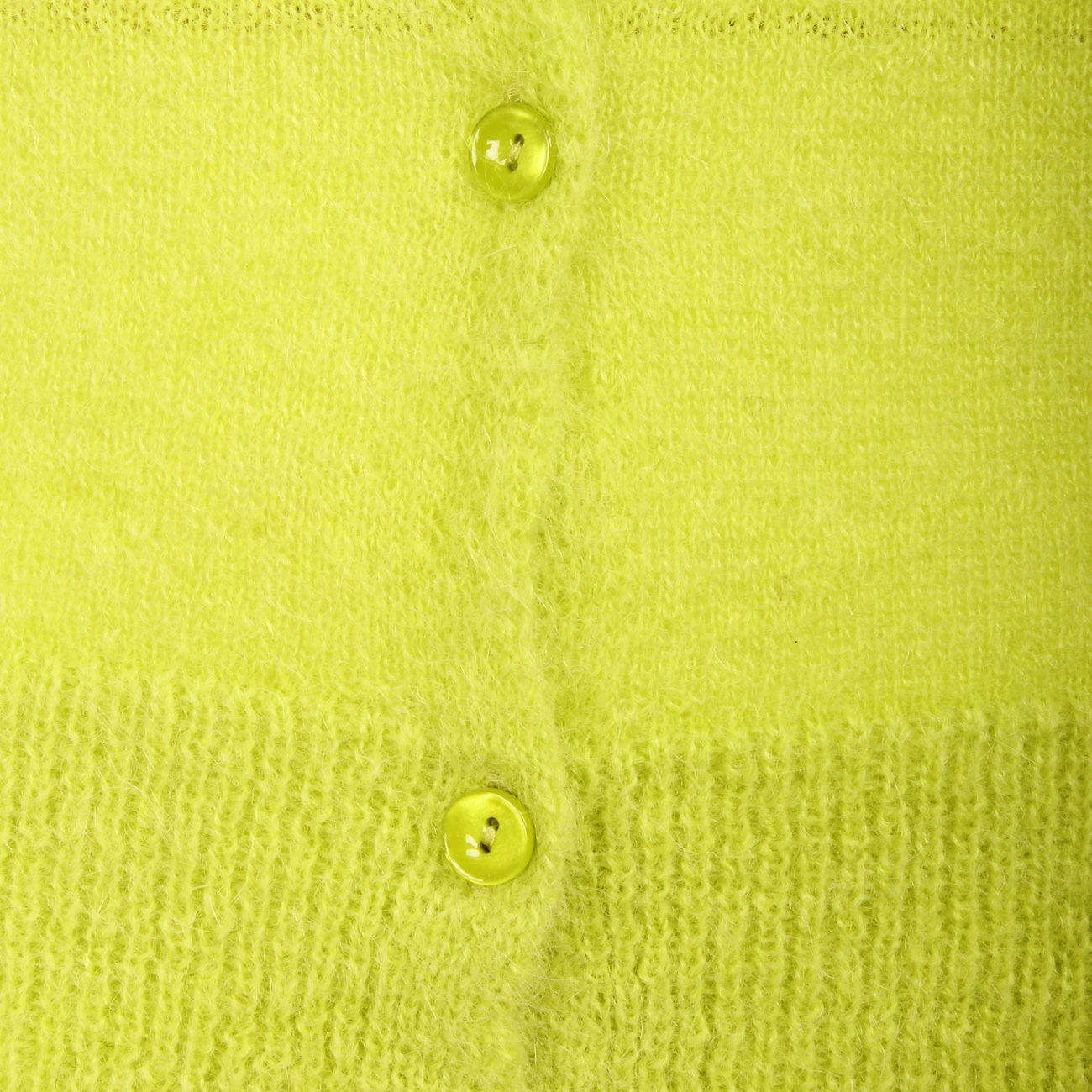 FEDERICA TOSI Cardigan Cropped In Mohair Donna Verde Acido FTI22MK1180XXXXXX 0472 VERDE ACIDO 
