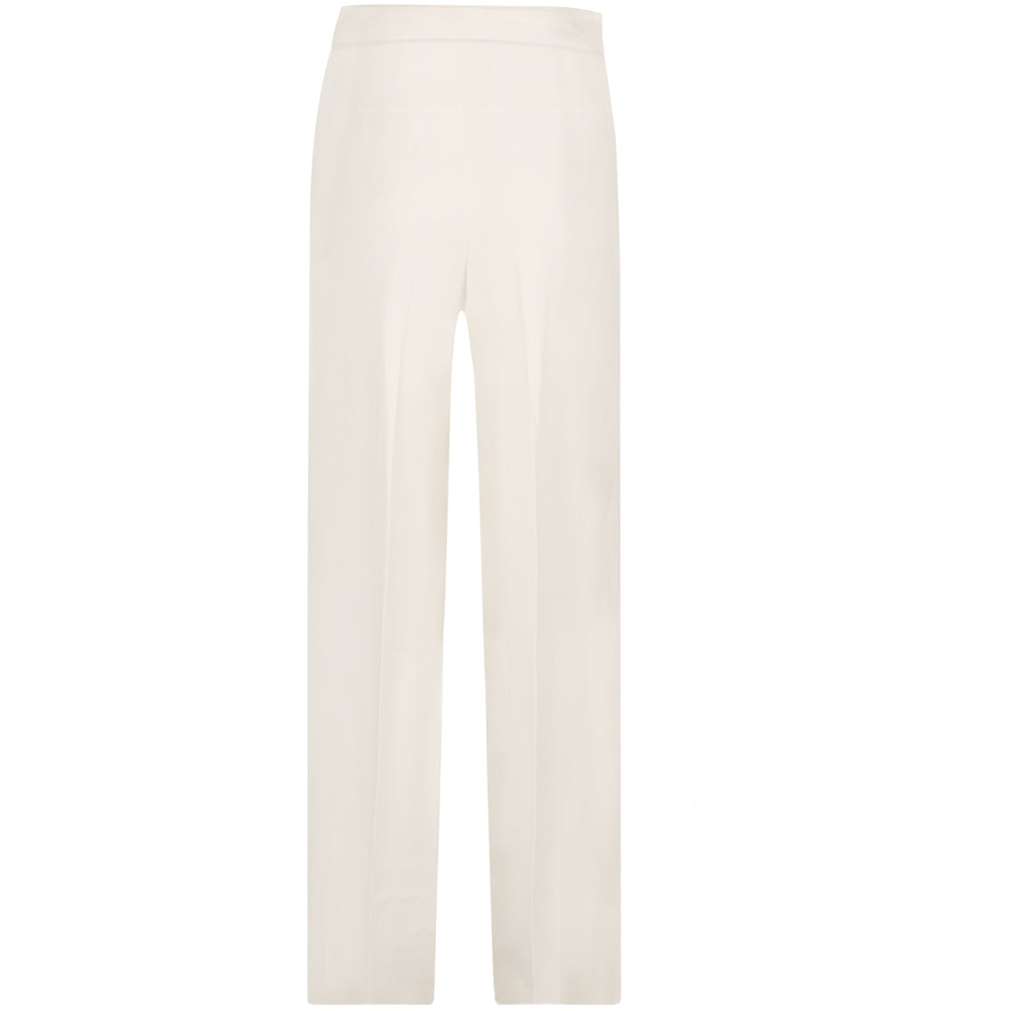 FEDERICA TOSI Pantaloni Viscosa Gamba Larga Donna Bianco FTI22PA0720GA0023 0001 BIANCO 
