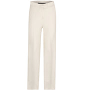 FEDERICA TOSI Pantaloni Viscosa Gamba Larga Donna Bianco FTI22PA0720GA0023 0001 BIANCO 
