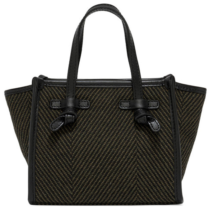 GIANNI CHIARINI Borsa Marcella Spigata Mini Donna Militare BS8065/22AISPIGA 11883 VAR. MILITARE 