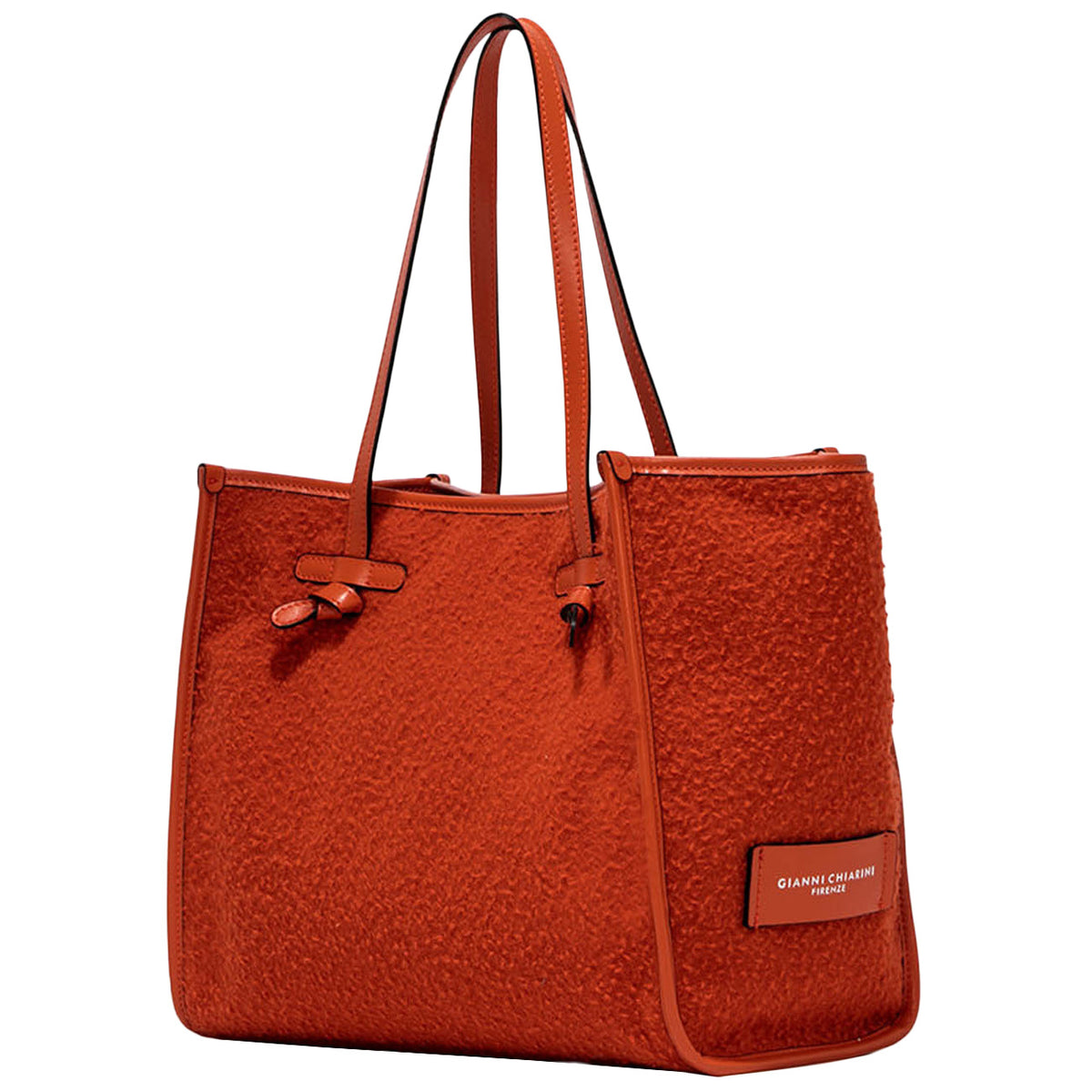GIANNI CHIARINI Shopping Bag Marcella Donna Arancio BS8990CSNT 014 ARANCIO 