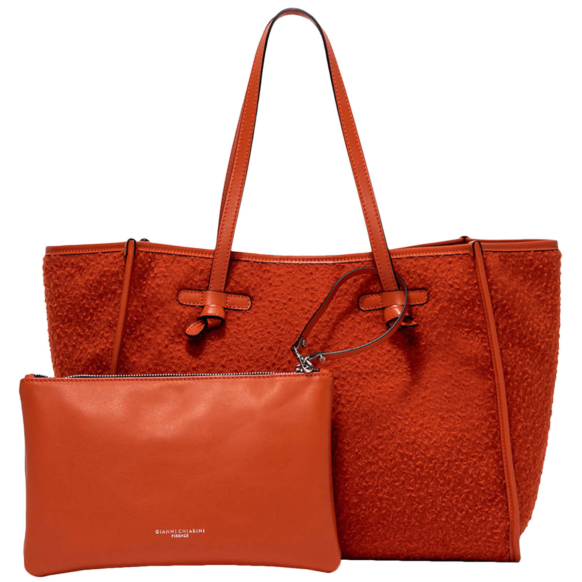 GIANNI CHIARINI Shopping Bag Marcella Donna Arancio BS8990CSNT 014 ARANCIO 