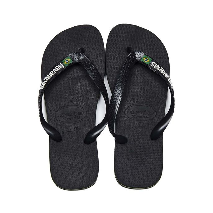 HAVAIANAS Infradito Brasil Logo Nero HA/4110850 1069BLACK/BLACK# 