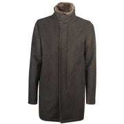 HERNO Cappotto In Lana Diagonale Uomo Grigio CA0071U39601 9480 GRIGIO 