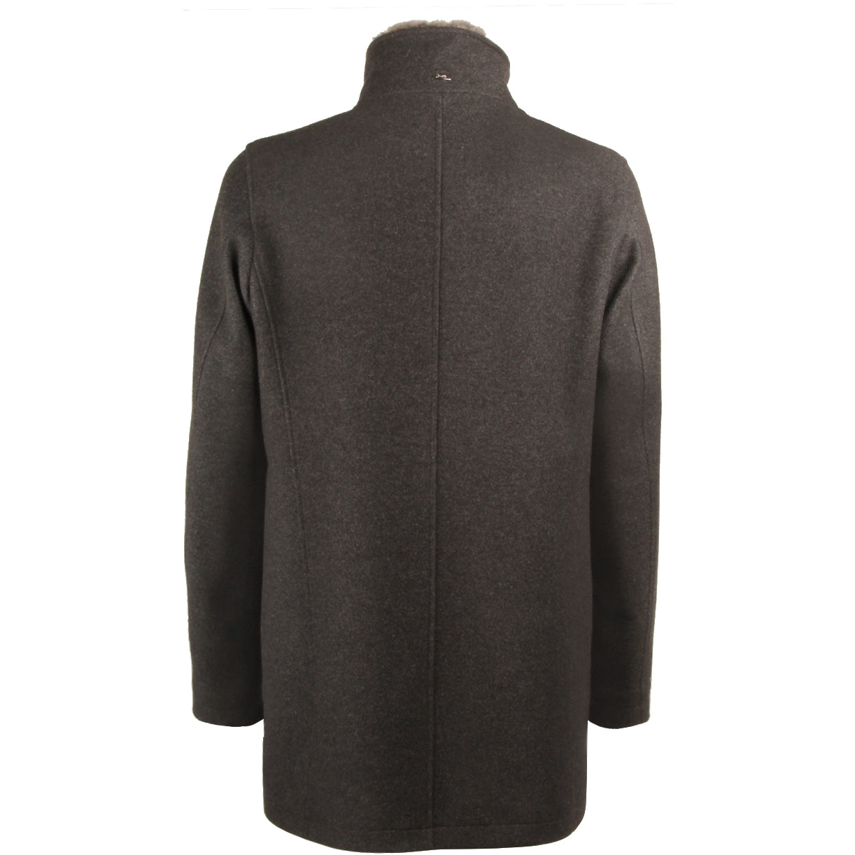 HERNO Cappotto In Lana Diagonale Uomo Grigio CA0071U39601 9480 GRIGIO 