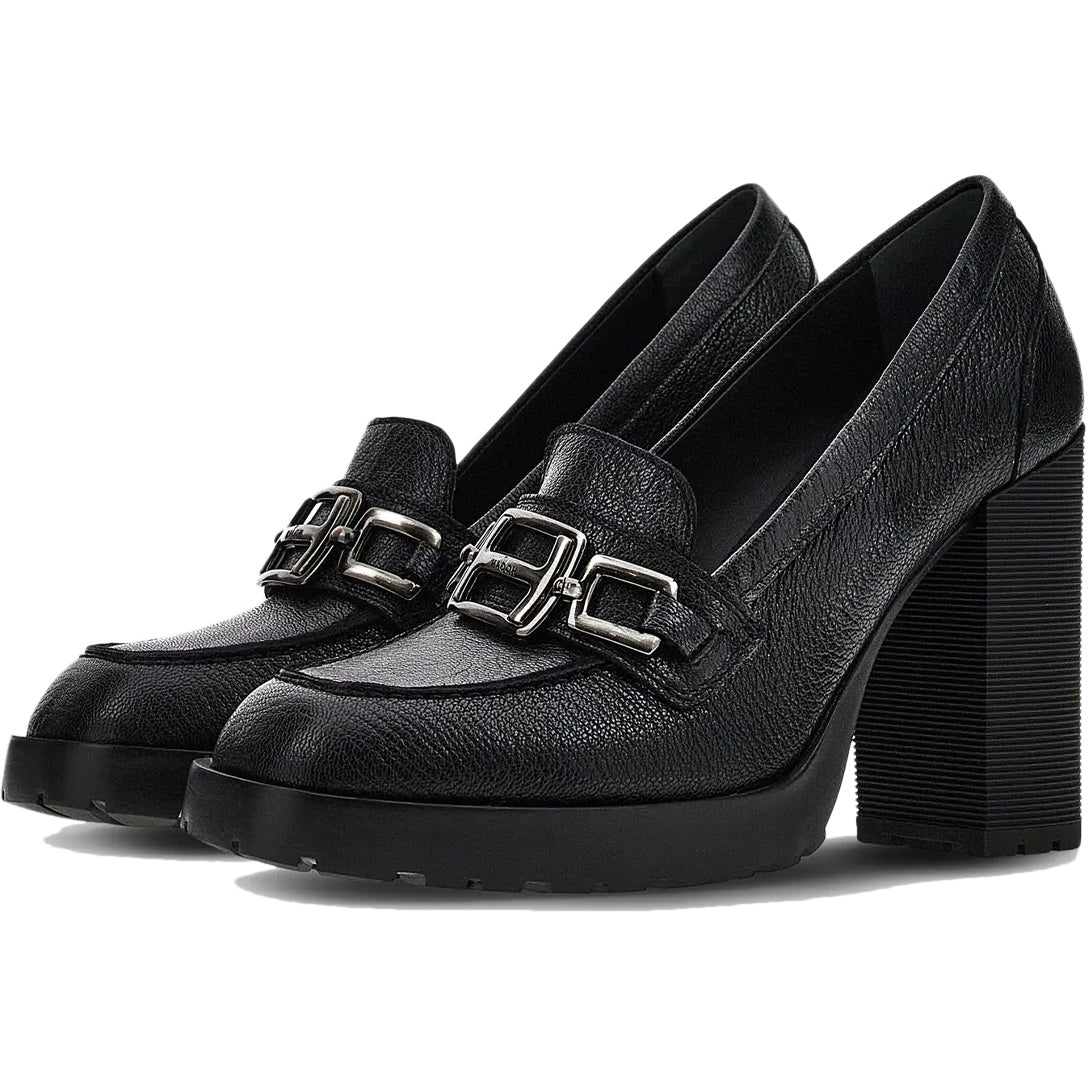 HOGAN Mocassini H623 Catena Donna Nero HXW6230EO50RXQB999 NERO 