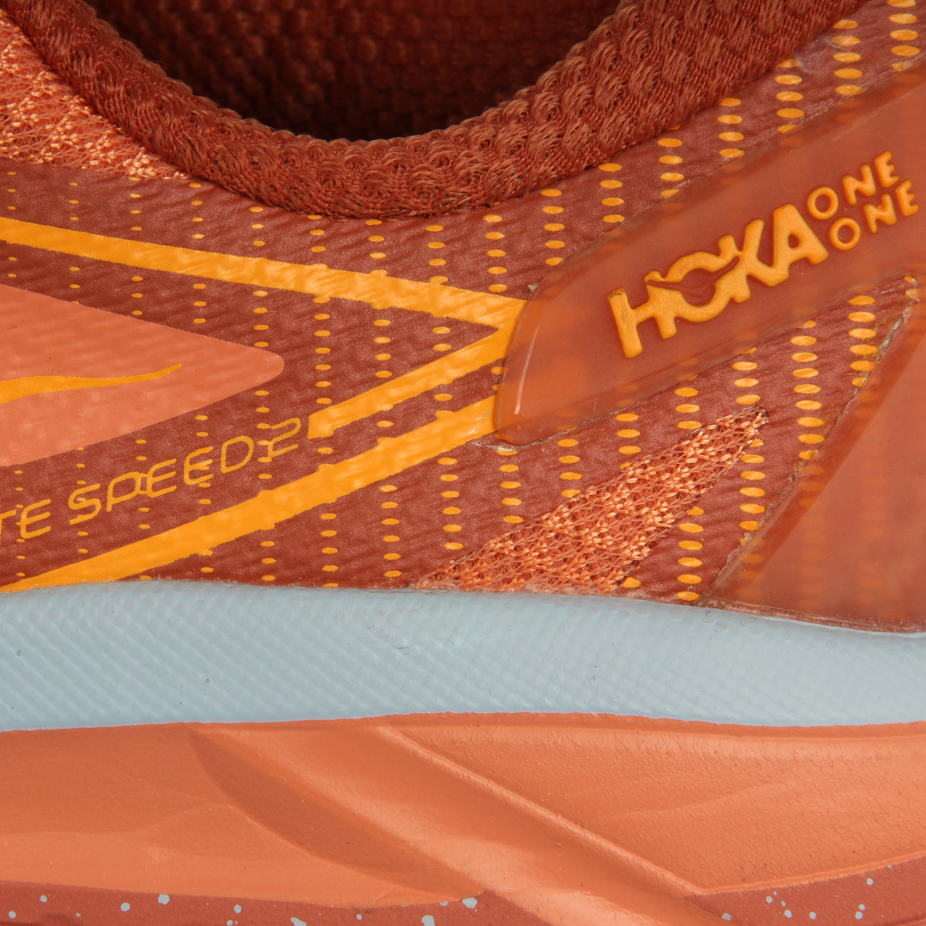 HOKA Scarpe Mafate Speed 2 Uomo Baked Clay Radiant Yellow 1126851 BAKED CLAY/ RADIANT YELLOW 