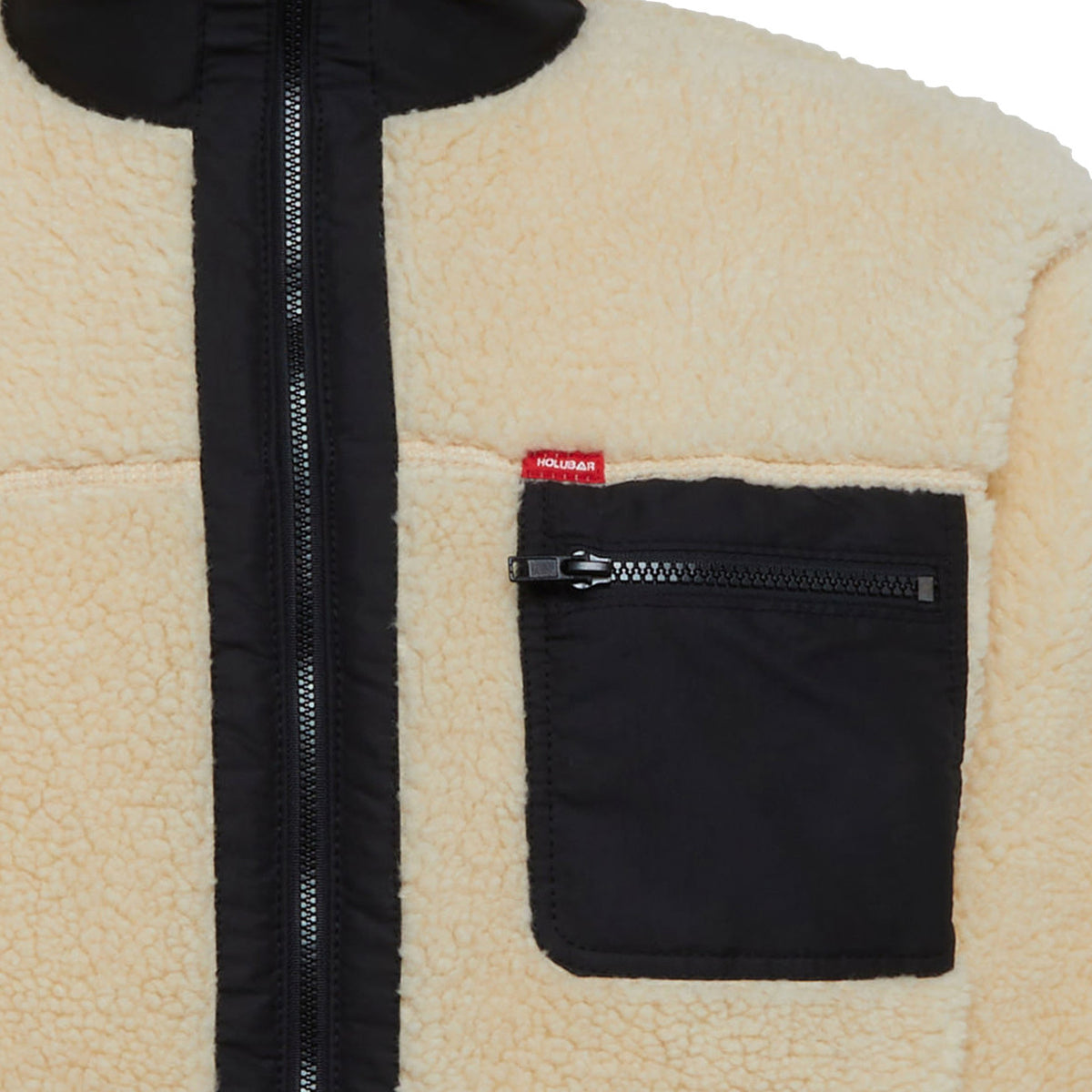 HOLUBAR Pile Felpato Florida Uomo Cloudcream HOL/AW22M018 CC23 CLOUDCREAM 