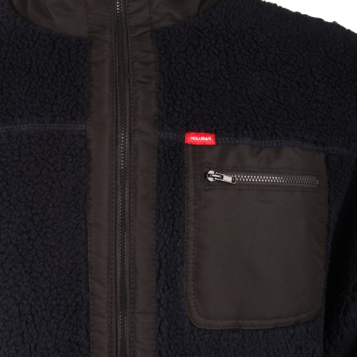 HOLUBAR Pile Felpato Florida Uomo Darkblue HOL/AW22M018 DK25 DARKBLUE 