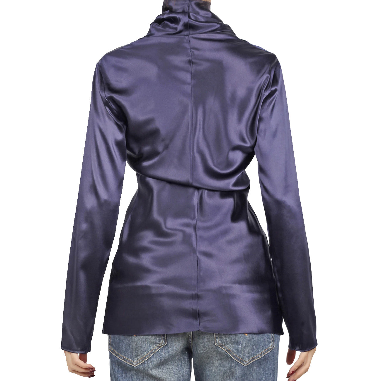 JUCCA Lupetto In Seta Donna Lapis J3612116/L 386 LAPIS 