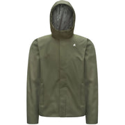 K-WAY Giacca Jack Ripstop Marmotta Uomo Green Blackish K1119KW AF0 GREEN BLACKISH/BI 