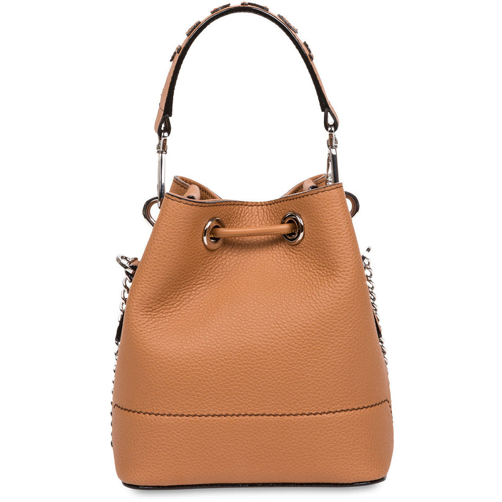 LANCEL Borsa Ninon Mini Bucket Cammello A11466 20 CAMEL 