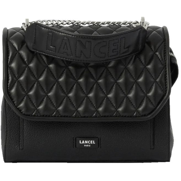 LANCEL Borsa Ninon Medium Flap Black A12229 10 BLACK 