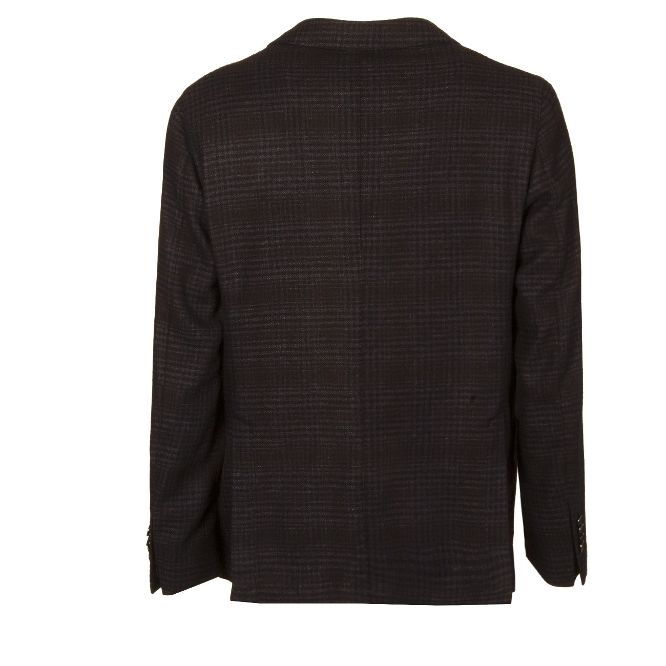 L.B.M.1911. Giacca U. 2 Bott. Tasca Appl. Check Sovratinto Lana L.B.M 25536 2887 5 NERO/BLU/MORO 