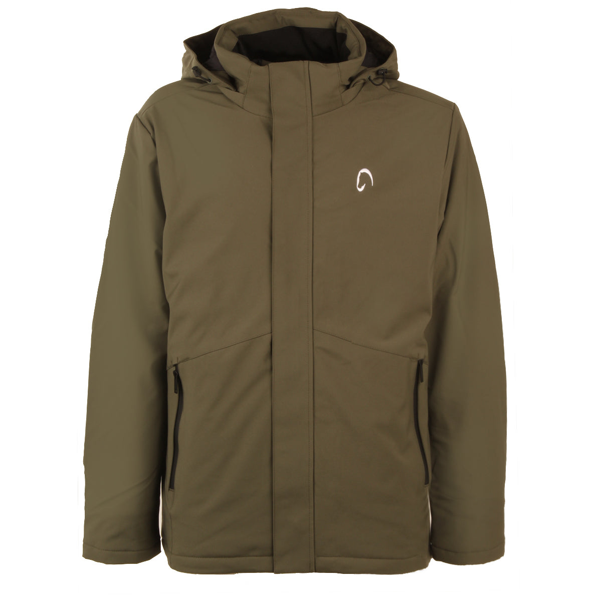 MASCHERONI Giubbotto Con Cappuccio Unisex Oil Green 12K3227MASE319 OIL GREEN 