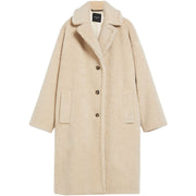 MAX MARA WEEKEND Cappotto Salmone Donna Crema 50160323600 005 CREMA 