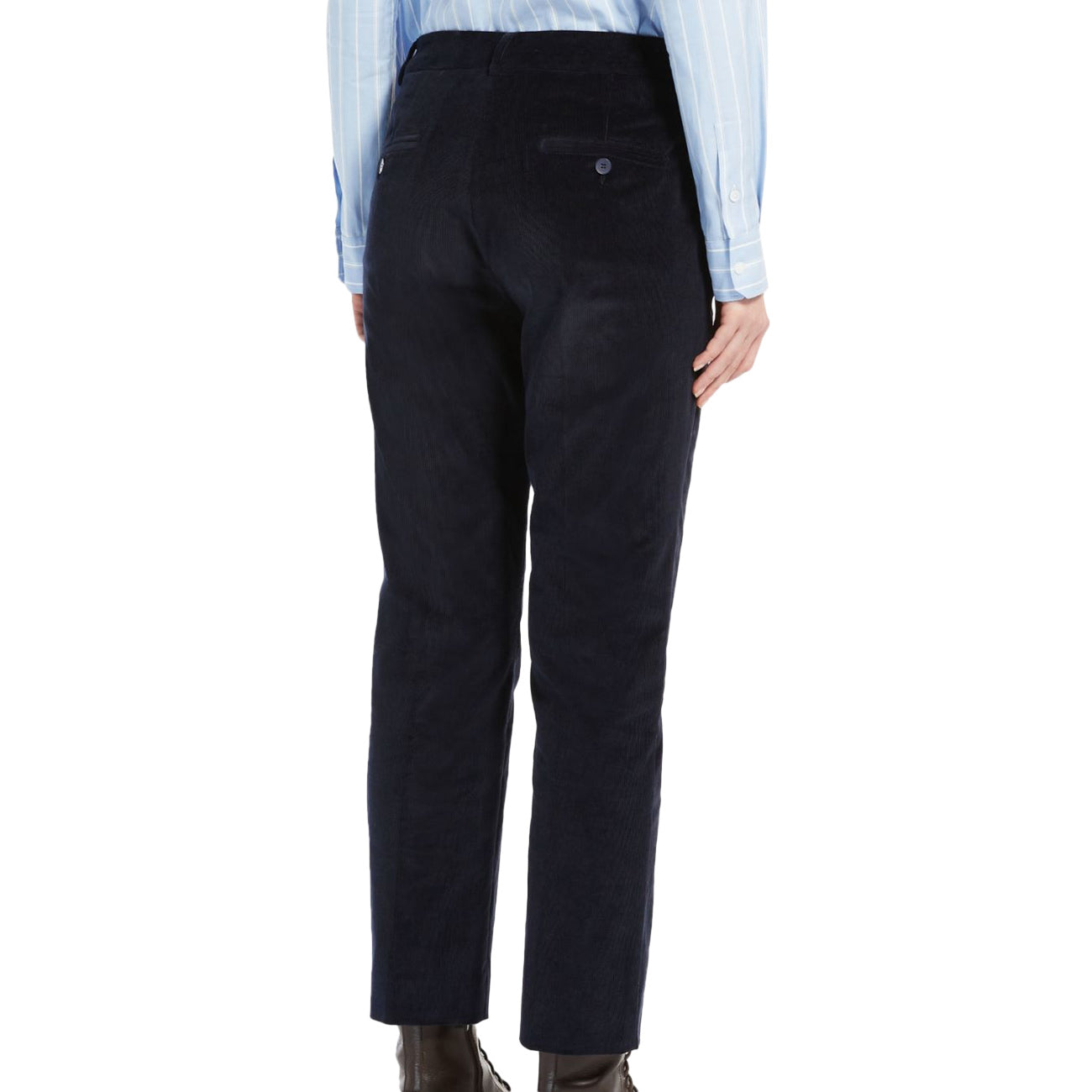 MAX MARA WEEKEND Pantalone Fungo Donna Blu 51360323600 003 BLU 