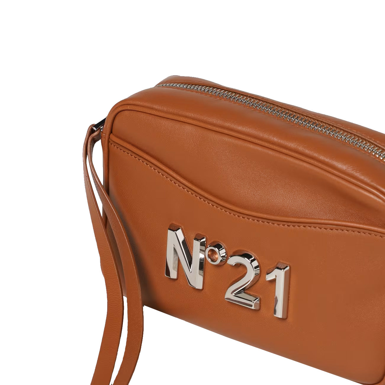 N°21 Camera Bag In Pelle Donna Marrone 22IBP0920NP00/M001 BROWN 