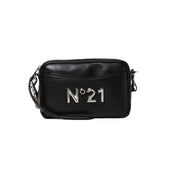 N°21 Camera Bag In Pelle Donna Nero 22IBP0920NP00/N001 BLACK 