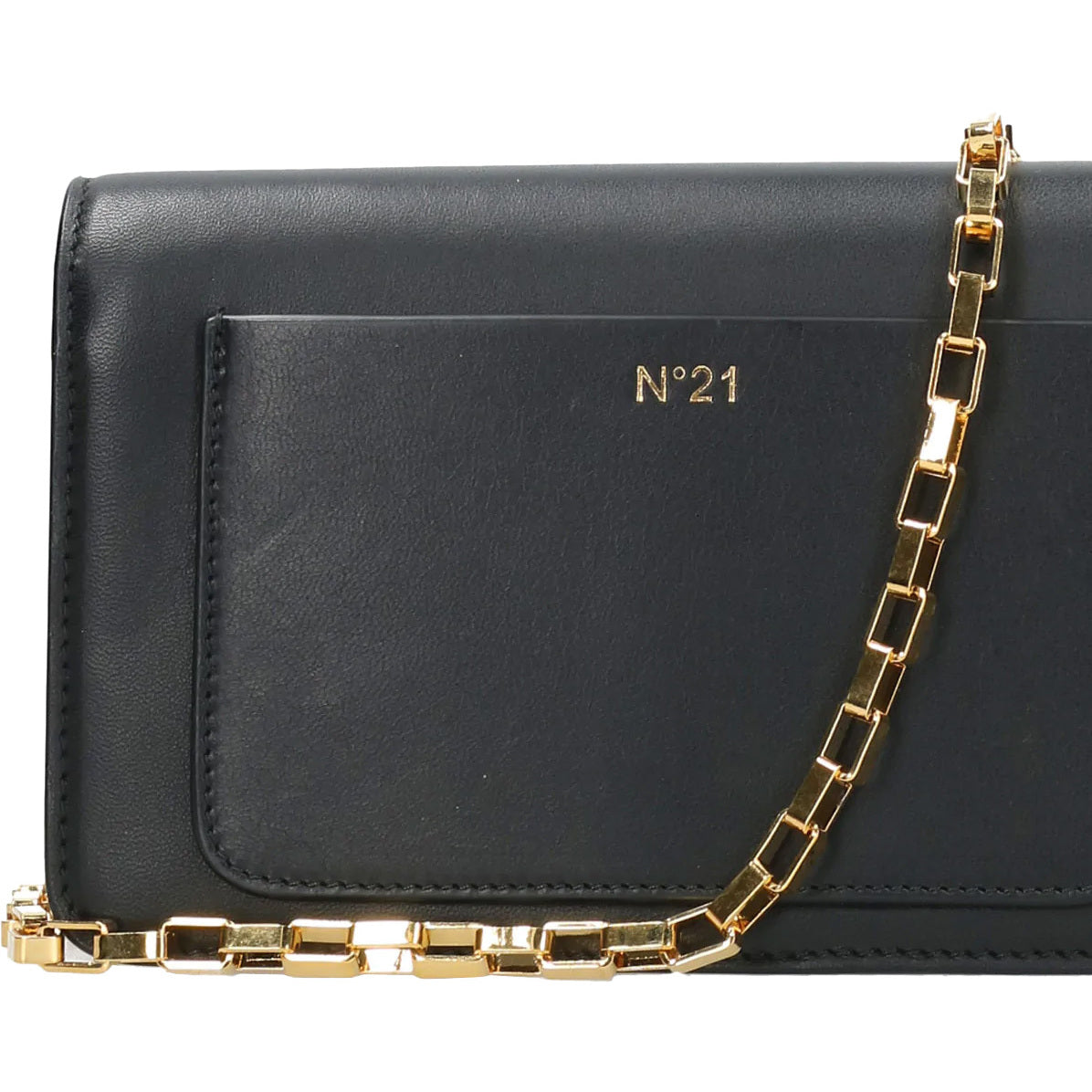 N°21 Pochette Cross Body Donna Nero 22IBP0941NP00/N001 BLACK 