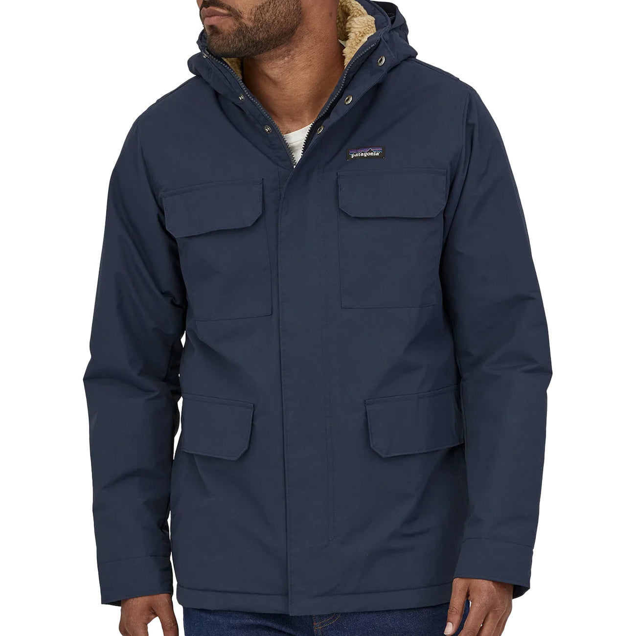 PATAGONIA Parka Isthmus Con Cappuccio Uomo Nena New Navy 27022 NENA NEW NAVY 