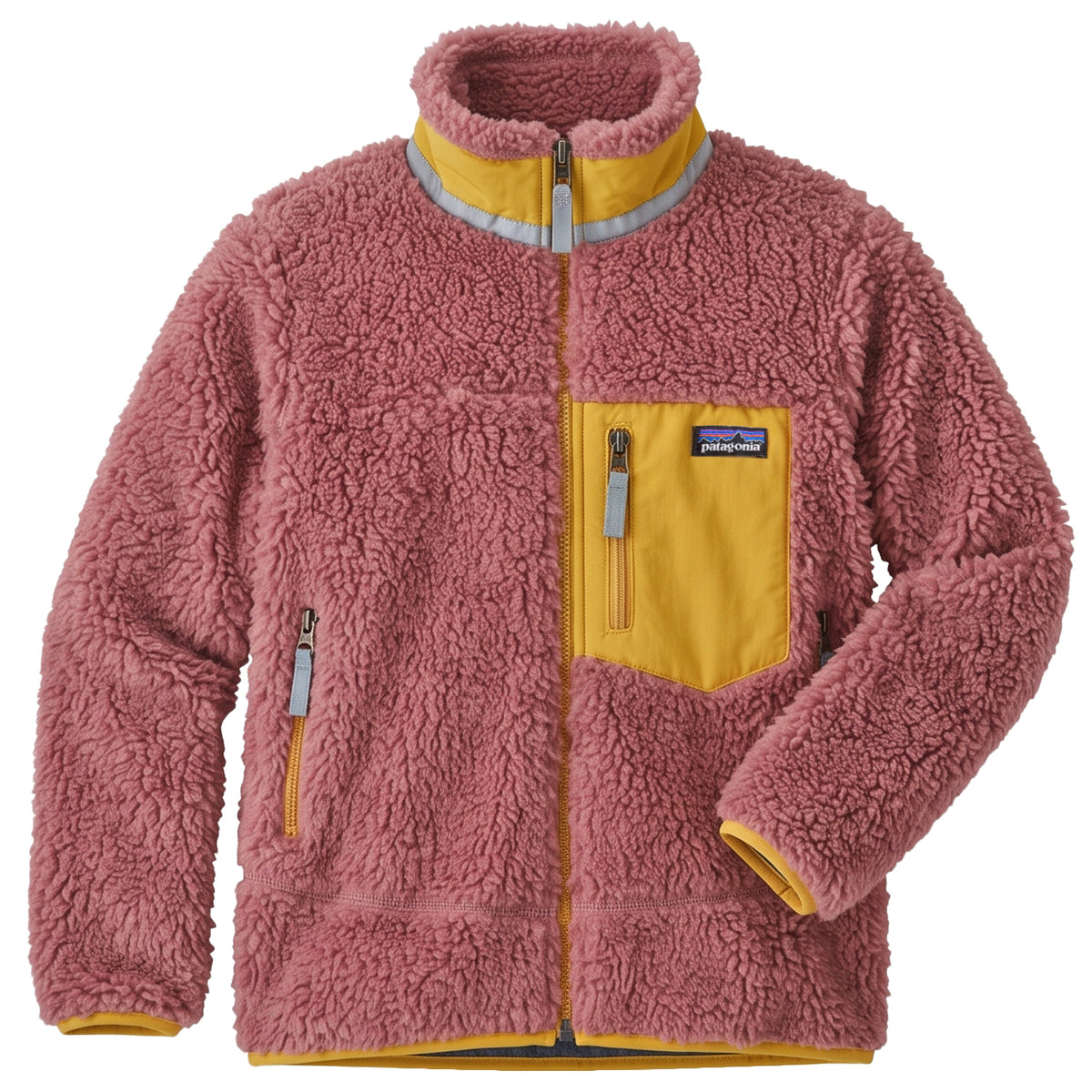 PATAGONIA Giacca Retro-X In Pile Foderato Antivento Bimbo Light Star Pink 65625 LSPK LIGHT STAR PINK 