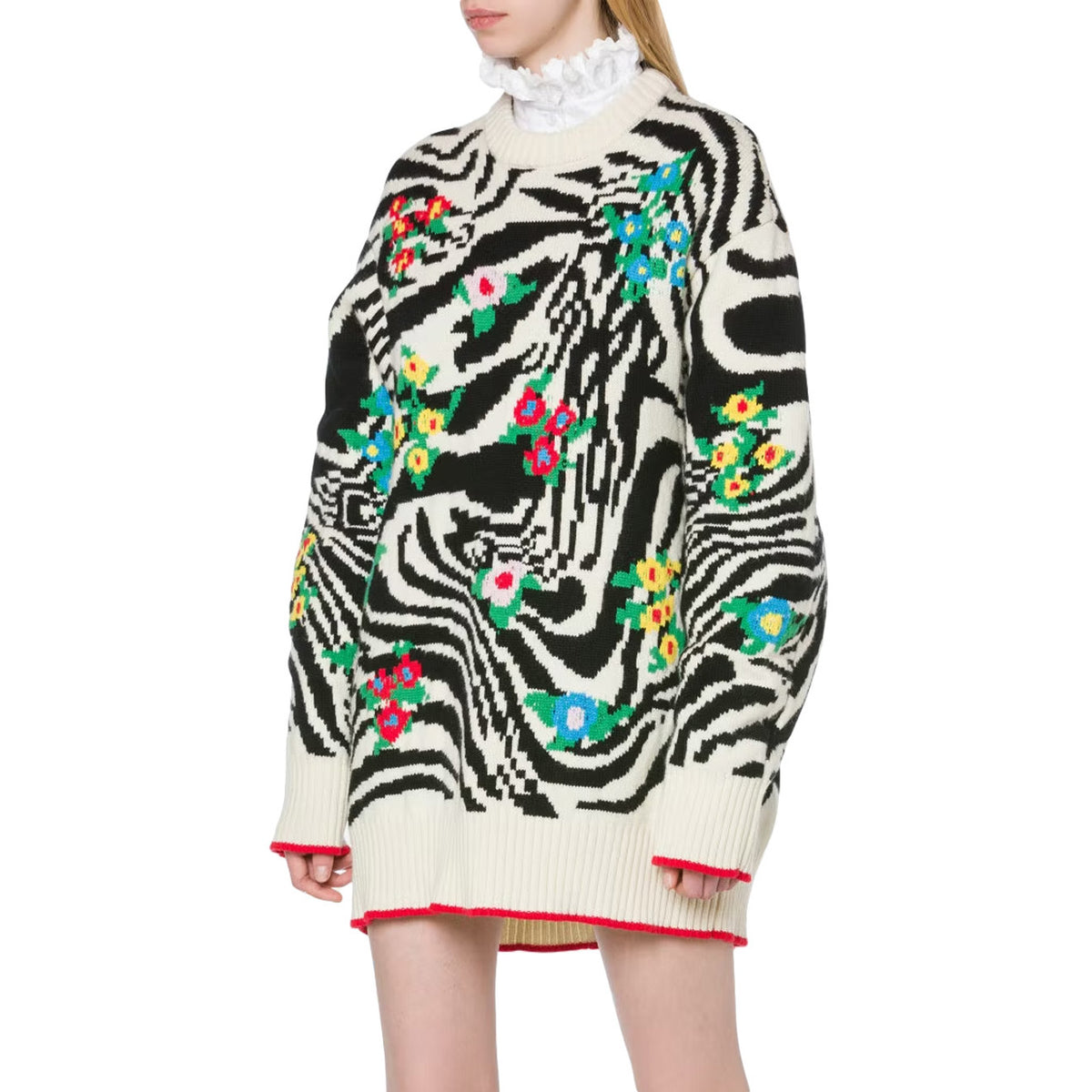 PHILOSOPHY Maxi Maglione Zebrato 0496 5702 A2004 FANTASIA AVORIO 
